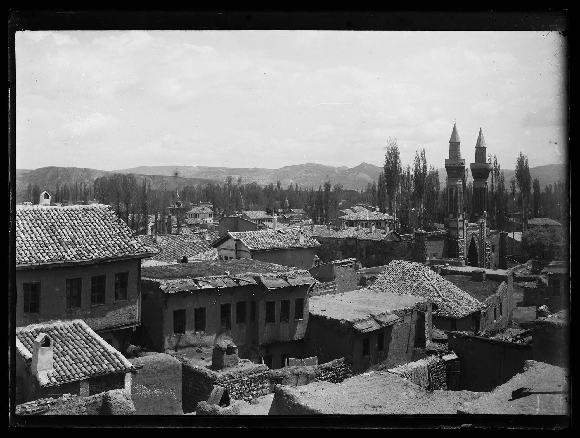 Vue d'ensemble du quartier de Gök medresé